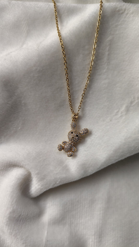 Collana con coniglietto gioiello