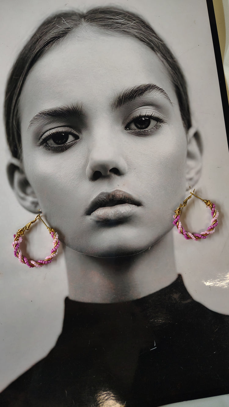 Orecchini in Acciaio Inossidabile a Cerchio | Nuara Bijoux