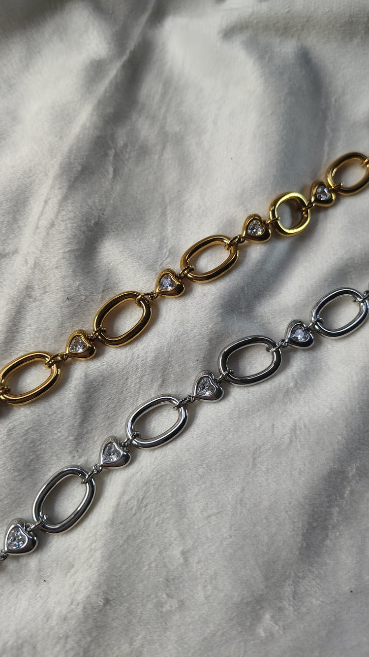 Bracciali in Acciaio Inossidabile a Catena | Nuara Bijoux