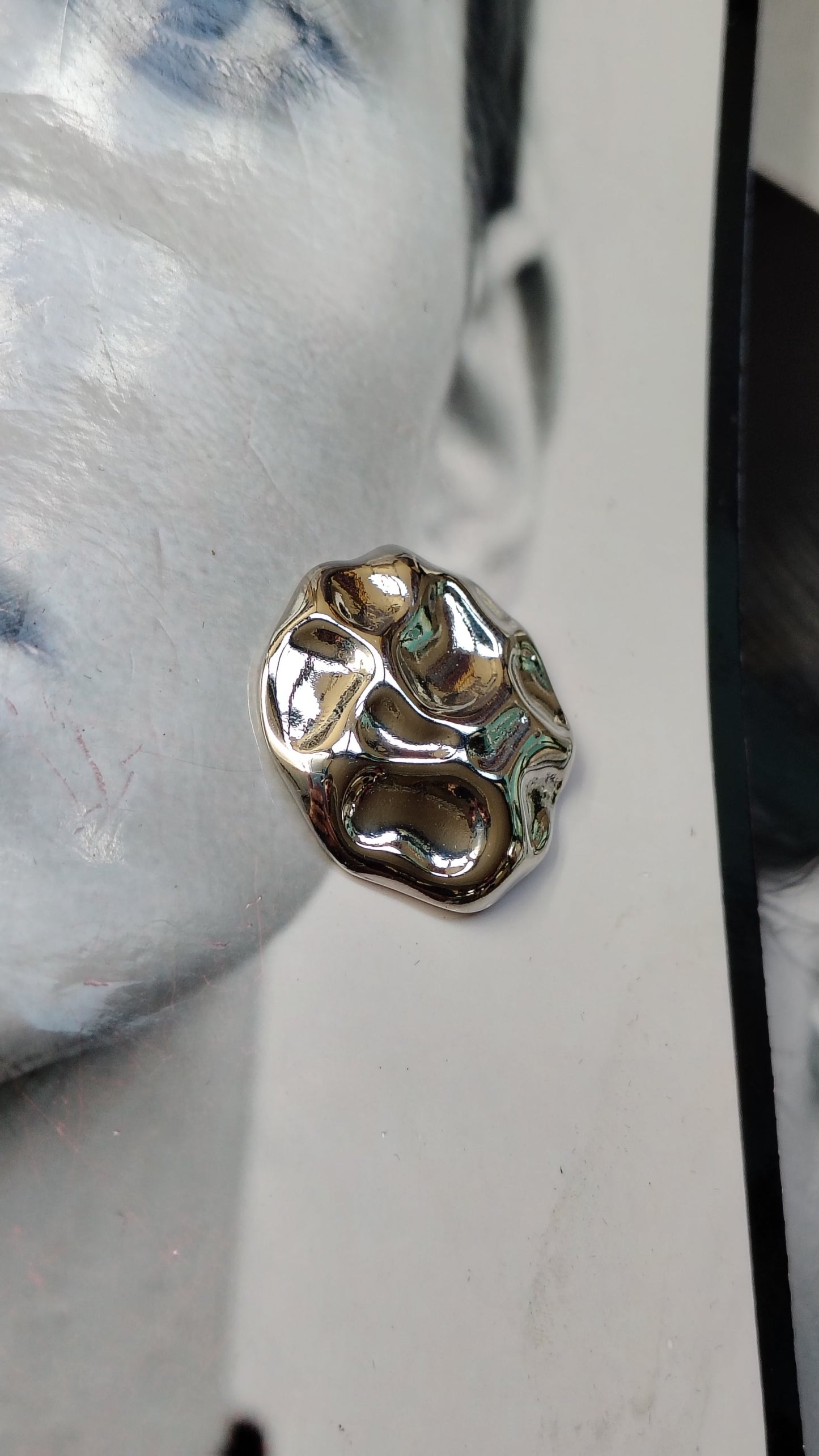 Orecchini Dischi Materici in Acciaio Inossidabile | Nuara Bijoux