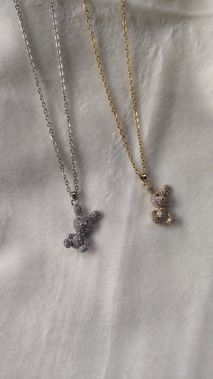 Collana con coniglietto gioiello