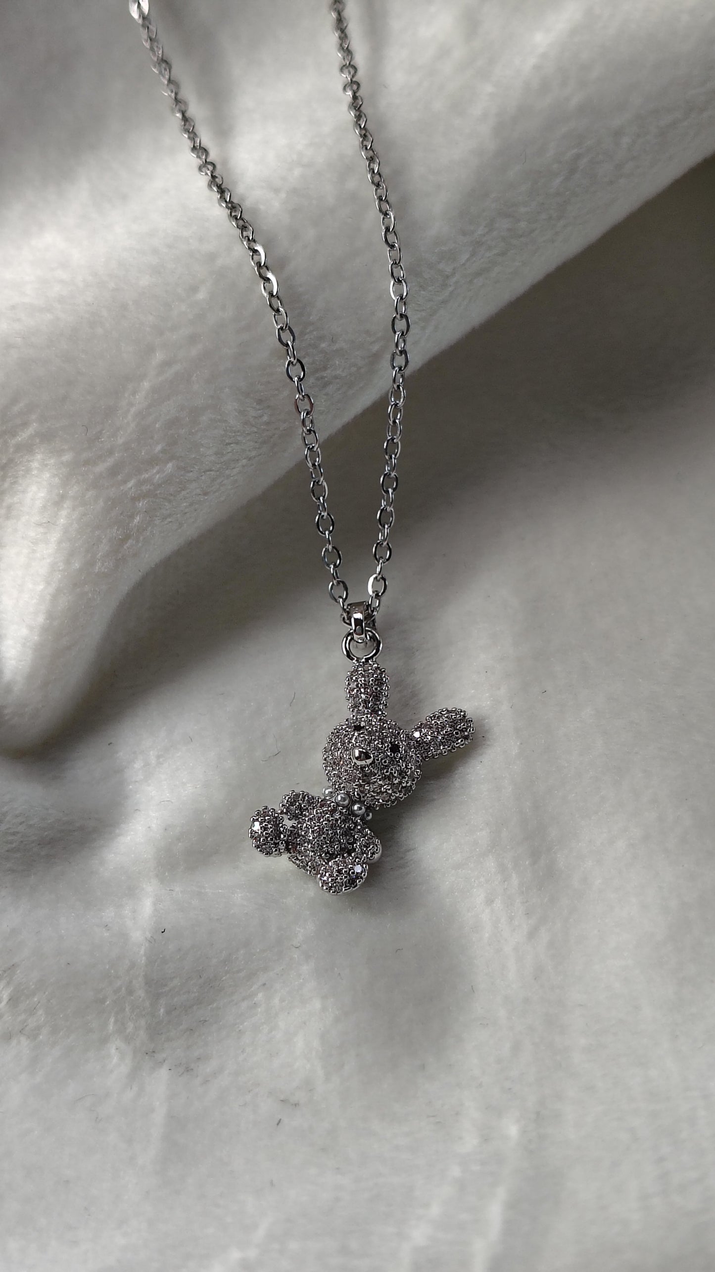 Collana con coniglietto gioiello