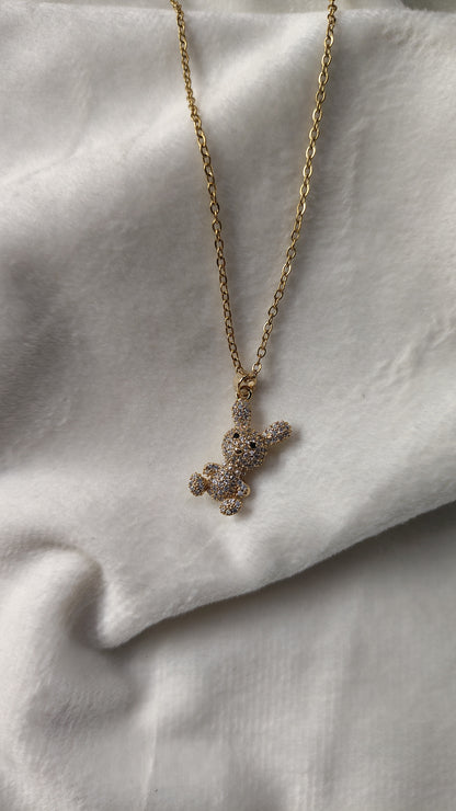 Collana con coniglietto gioiello