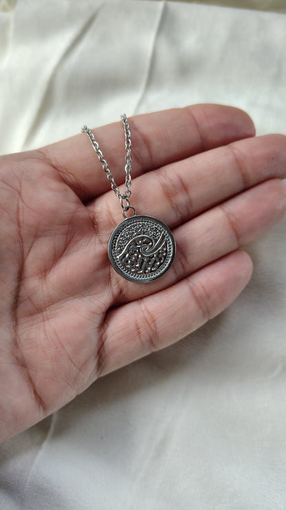 Collana in Acciaio Inossidabile con Onda Marina | Nuara Bijoux