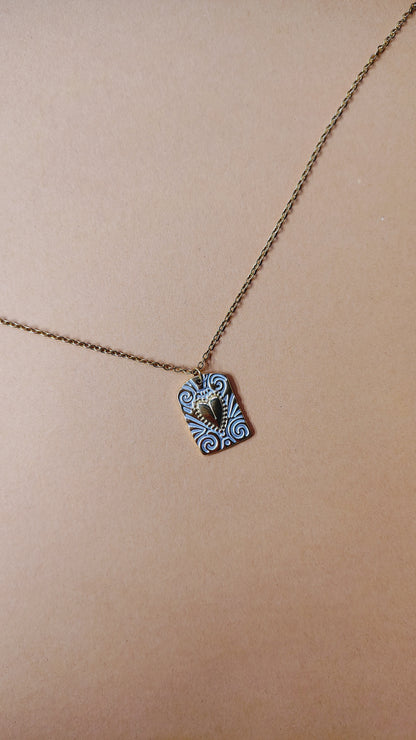 Collana in Acciaio Inossidabile con Cuore | Nuara Bijoux