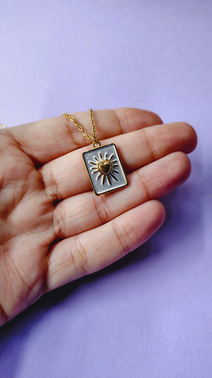 Collana in Acciaio Inossidabile con Cuore | Nuara Bijoux