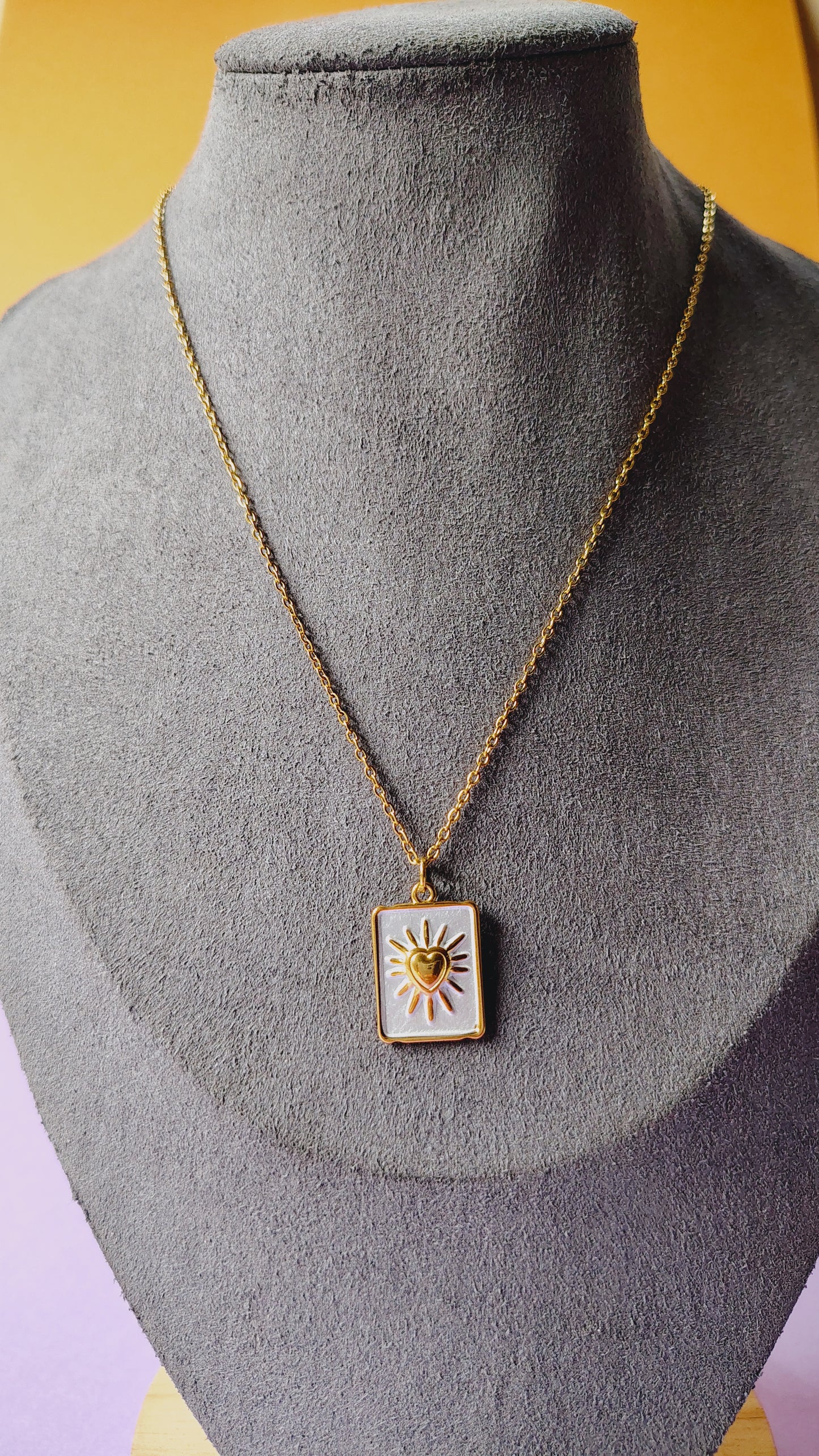 Collana in Acciaio Inossidabile con Cuore | Nuara Bijoux