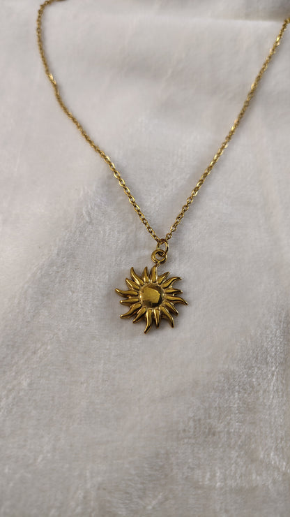 Collana con sole